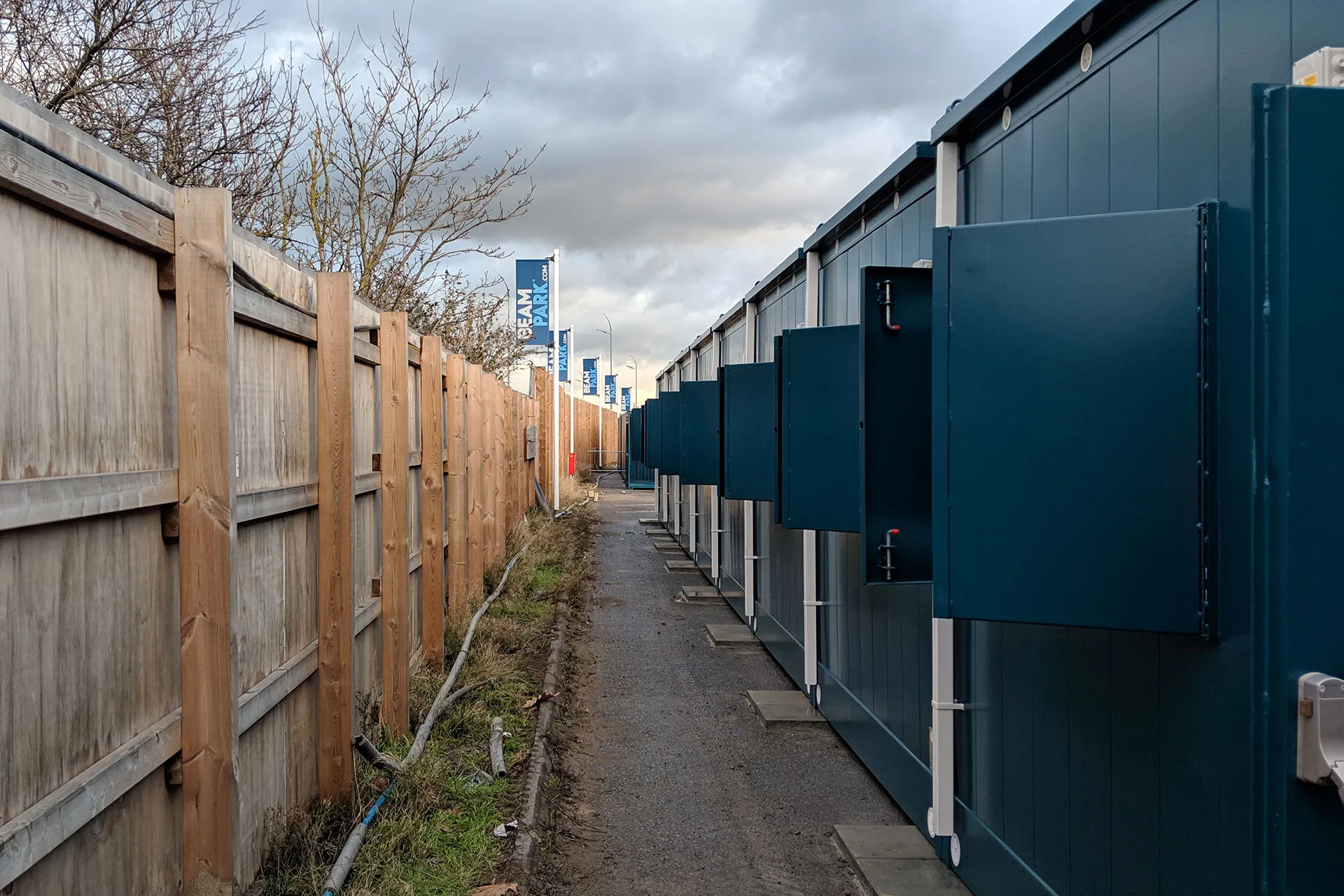 batiment modulaire anti vandalisme (3 baies) batiment modulaire anti vandalisme (3 baies)